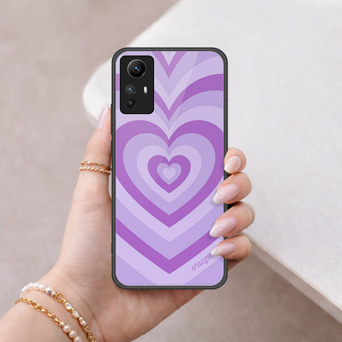Xiaomi Redmi Note 12S Cover - O'Nation Heartbeat Series - HQ Ultra Shine Premium Infinity Glass Soft Silicon Borders Case