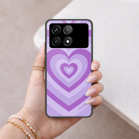 Xiaomi Poco X6 Pro Cover - O'Nation Heartbeat Series - HQ Ultra Shine Premium Infinity Glass Soft Silicon Borders Case