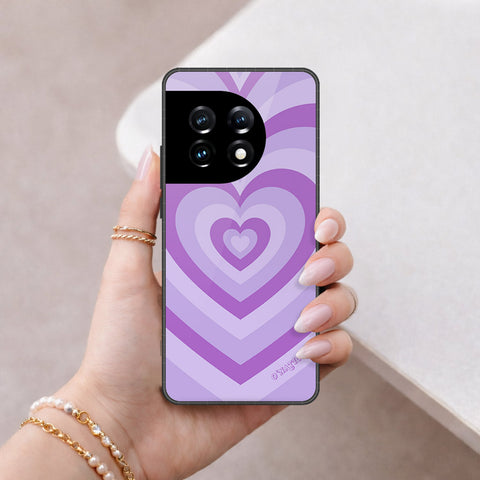 OnePlus Ace 2 Pro Cover - O'Nation Heartbeat Series - HQ Ultra Shine Premium Infinity Glass Soft Silicon Borders Case