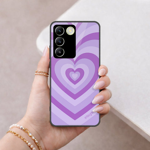 Vivo Y100 4G Cover - O'Nation Heartbeat Series - HQ Ultra Shine Premium Infinity Glass Soft Silicon Borders Case