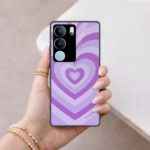 Vivo V29 Pro Cover - O'Nation Heartbeat Series - HQ Ultra Shine Premium Infinity Glass Soft Silicon Borders Case
