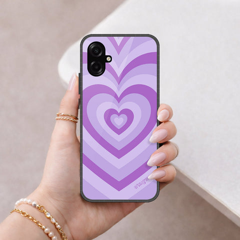Samsung Galaxy A07 4G Cover - O'Nation Heartbeat Series - HQ Ultra Shine Premium Infinity Glass Soft Silicon Borders Case