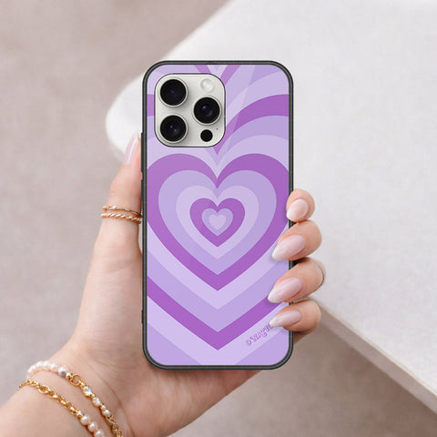iPhone 16 Pro Max - O'Nation Heartbeat Series - HQ Ultra Shine Premium Infinity Glass Soft Silicon Borders Case