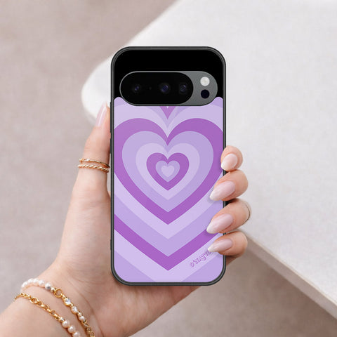 Google Pixel 9 Cover - O'Nation Heartbeat Series - HQ Ultra Shine Premium Infinity Glass Soft Silicon Borders Case