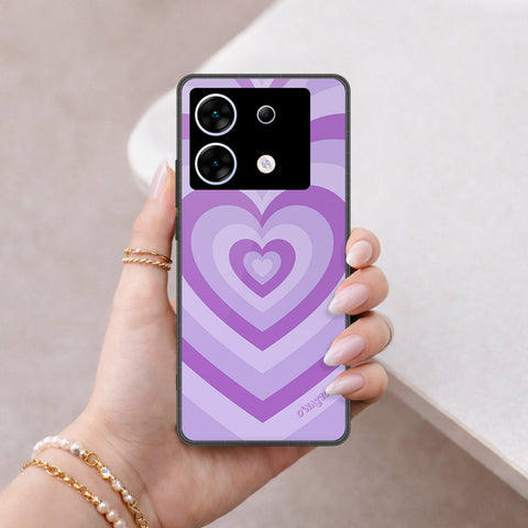 Infinix Zero 30 5G Cover - O'Nation Heartbeat Series - HQ Ultra Shine Premium Infinity Glass Soft Silicon Borders Case