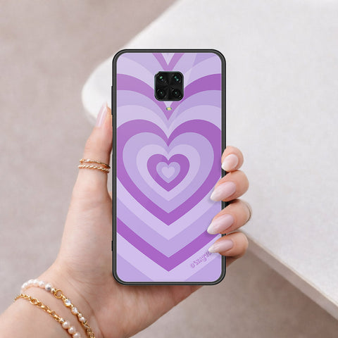 Xiaomi Redmi Note 9S Cover - O'Nation Heartbeat Series - HQ Ultra Shine Premium Infinity Glass Soft Silicon Borders Case
