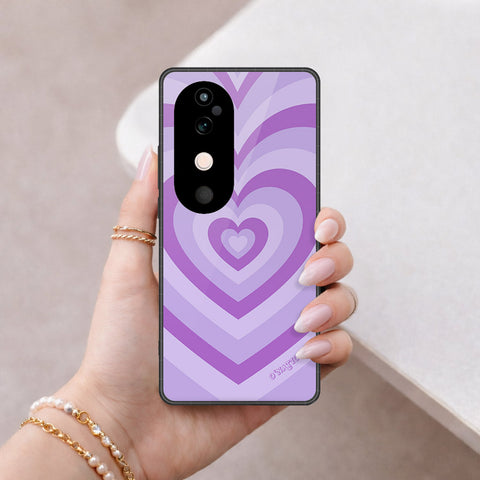 Vivo V40 Pro Cover - O'Nation Heartbeat Series - HQ Ultra Shine Premium Infinity Glass Soft Silicon Borders Case