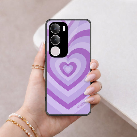 Vivo Y19s Cover - O'Nation Heartbeat Series - HQ Ultra Shine Premium Infinity Glass Soft Silicon Borders Case