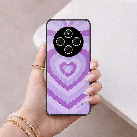 Xiaomi Poco C75 Cover - O'Nation Heartbeat Series - HQ Ultra Shine Premium Infinity Glass Soft Silicon Borders Case