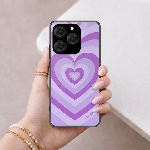 Realme 15T Cover - O'Nation Heartbeat Series - HQ Ultra Shine Premium Infinity Glass Soft Silicon Borders Case