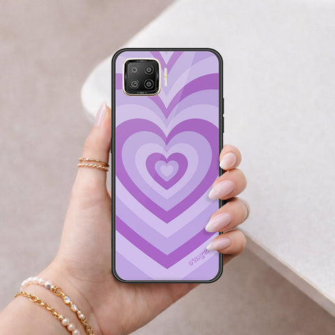 Oppo A73 Cover - O'Nation Heartbeat Series - HQ Ultra Shine Premium Infinity Glass Soft Silicon Borders Case