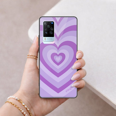 Vivo X60 Pro Cover - O'Nation Heartbeat Series - HQ Ultra Shine Premium Infinity Glass Soft Silicon Borders Case