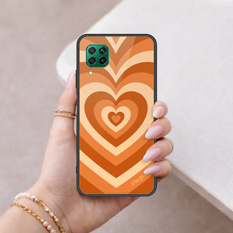 Huawei Nova 7i Cover - O'Nation Heartbeat Series - HQ Ultra Shine Premium Infinity Glass Soft Silicon Borders Case