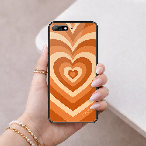Huawei Y6 Prime 2018 Cover - O'Nation Heartbeat Series - HQ Ultra Shine Premium Infinity Glass Soft Silicon Borders Case