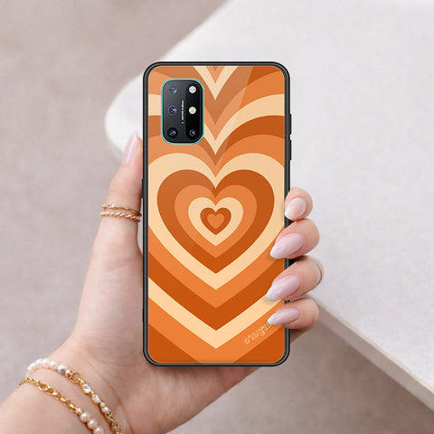 OnePlus 8T Cover - O'Nation Heartbeat Series - HQ Ultra Shine Premium Infinity Glass Soft Silicon Borders Case