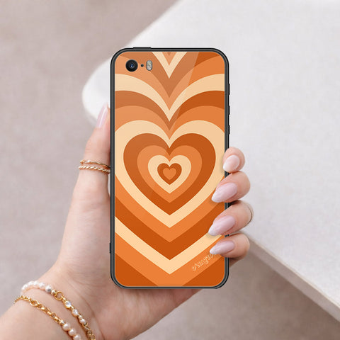 iPhone SE / 5s / 5 - O'Nation Heartbeat Series - HQ Ultra Shine Premium Infinity Glass Soft Silicon Borders Case