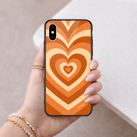 iPhone XS / X - O'Nation Heartbeat Series - HQ Ultra Shine Premium Infinity Glass Soft Silicon Borders Case