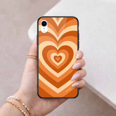 iPhone XR - O'Nation Heartbeat Series - HQ Ultra Shine Premium Infinity Glass Soft Silicon Borders Case