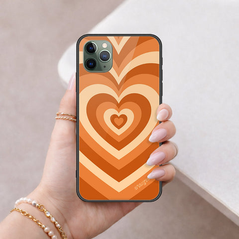 iPhone 11 Pro Max - O'Nation Heartbeat Series - HQ Ultra Shine Premium Infinity Glass Soft Silicon Borders Case