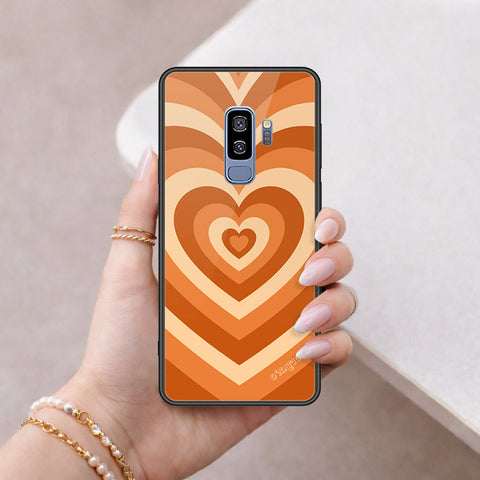 Samsung Galaxy S9 Plus Cover - O'Nation Heartbeat Series - HQ Ultra Shine Premium Infinity Glass Soft Silicon Borders Case