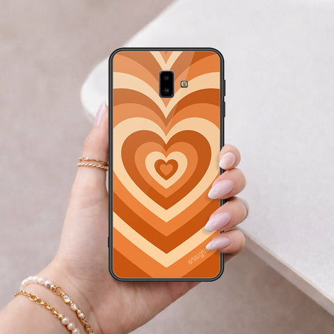 Samsung Galaxy J6 Plus 2018 Cover - O'Nation Heartbeat Series - HQ Ultra Shine Premium Infinity Glass Soft Silicon Borders Case