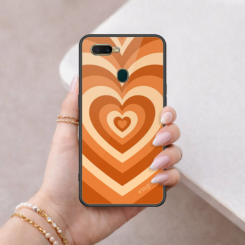 Oppo A11k Cover - O'Nation Heartbeat Series - HQ Ultra Shine Premium Infinity Glass Soft Silicon Borders Case