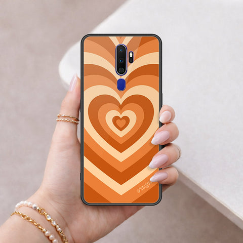 Oppo A5 2020 Cover - O'Nation Heartbeat Series - HQ Ultra Shine Premium Infinity Glass Soft Silicon Borders Case