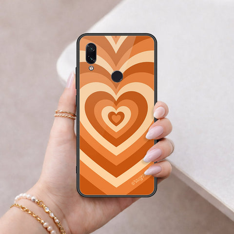 Xiaomi Redmi Note 7 Cover - O'Nation Heartbeat Series - HQ Ultra Shine Premium Infinity Glass Soft Silicon Borders Case