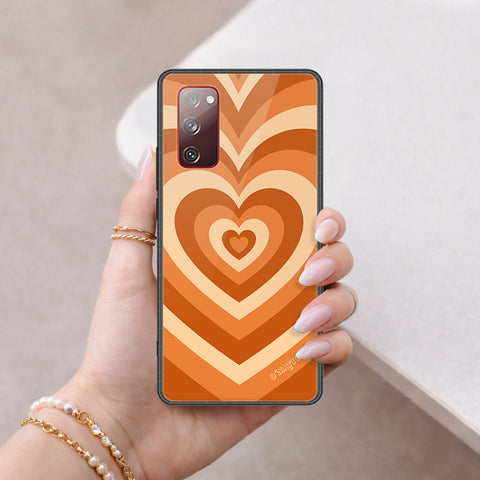 Samsung Galaxy S20 FE Cover - O'Nation Heartbeat Series - HQ Ultra Shine Premium Infinity Glass Soft Silicon Borders Case
