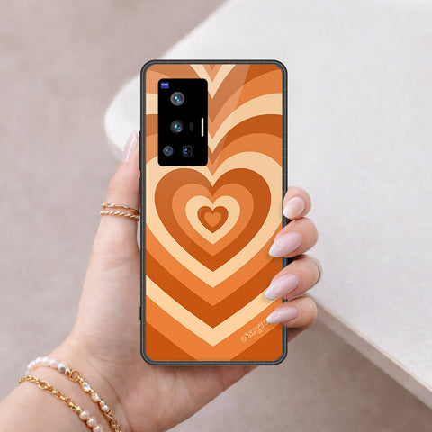 Vivo X70 Pro Cover - O'Nation Heartbeat Series - HQ Ultra Shine Premium Infinity Glass Soft Silicon Borders Case