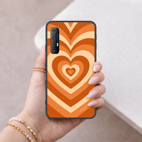 Oppo Reno 3 Pro Cover - O'Nation Heartbeat Series - HQ Ultra Shine Premium Infinity Glass Soft Silicon Borders Case