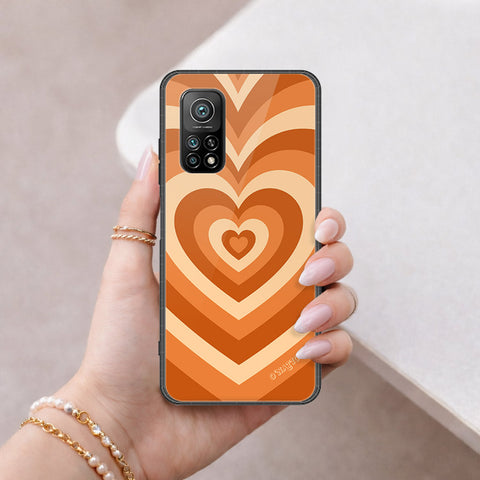 Xiaomi Mi 10T Cover - O'Nation Heartbeat Series - HQ Ultra Shine Premium Infinity Glass Soft Silicon Borders Case