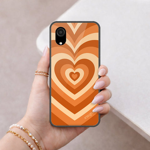 Samsung Galaxy A03 Core Cover - O'Nation Heartbeat Series - HQ Ultra Shine Premium Infinity Glass Soft Silicon Borders Case