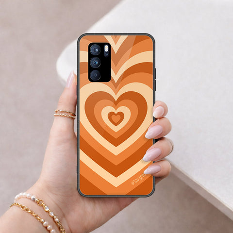 Oppo Reno 6 Pro 5G Cover - O'Nation Heartbeat Series - HQ Ultra Shine Premium Infinity Glass Soft Silicon Borders Case