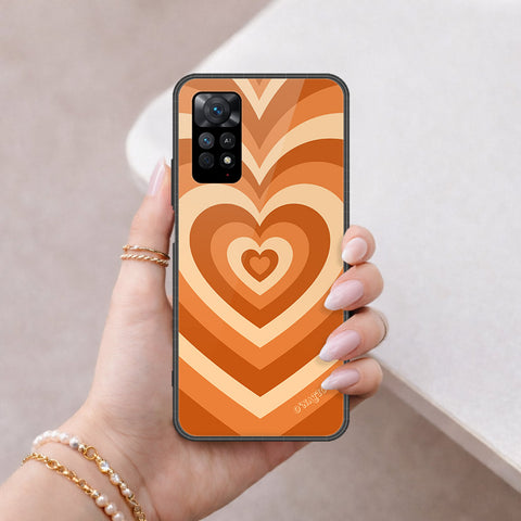 Xiaomi Redmi Note 11 Pro Cover - O'Nation Heartbeat Series - HQ Ultra Shine Premium Infinity Glass Soft Silicon Borders Case