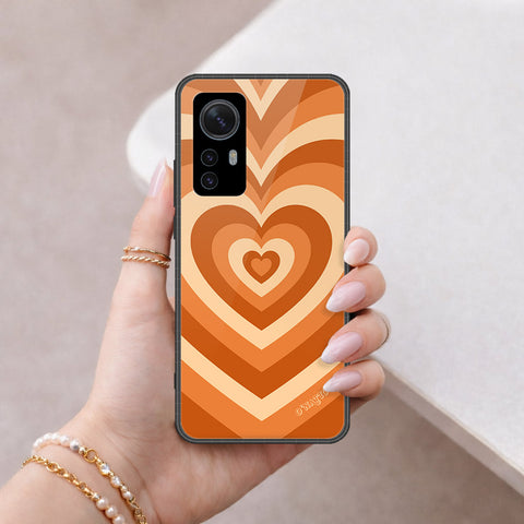 Xiaomi 12x Cover - O'Nation Heartbeat Series - HQ Ultra Shine Premium Infinity Glass Soft Silicon Borders Case