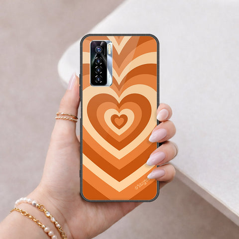 Tecno Camon 17 Pro Cover - O'Nation Heartbeat Series - HQ Ultra Shine Premium Infinity Glass Soft Silicon Borders Case