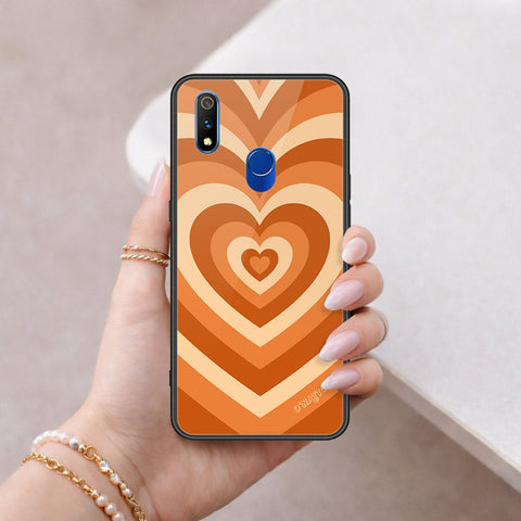 Realme 3 Pro Cover - O'Nation Heartbeat Series - HQ Ultra Shine Premium Infinity Glass Soft Silicon Borders Case