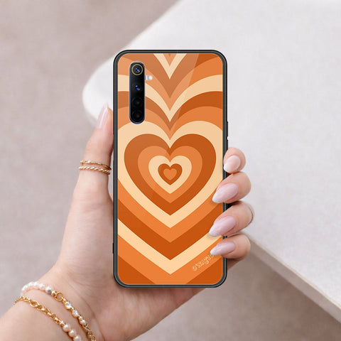 Realme 6 Cover - O'Nation Heartbeat Series - HQ Ultra Shine Premium Infinity Glass Soft Silicon Borders Case