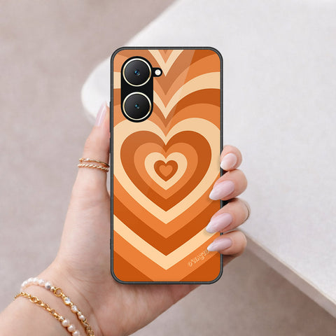 Vivo Y03 Cover - O'Nation Heartbeat Series - HQ Ultra Shine Premium Infinity Glass Soft Silicon Borders Case