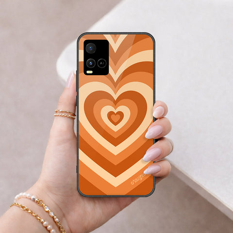 Vivo Y32 Cover - O'Nation Heartbeat Series - HQ Ultra Shine Premium Infinity Glass Soft Silicon Borders Case