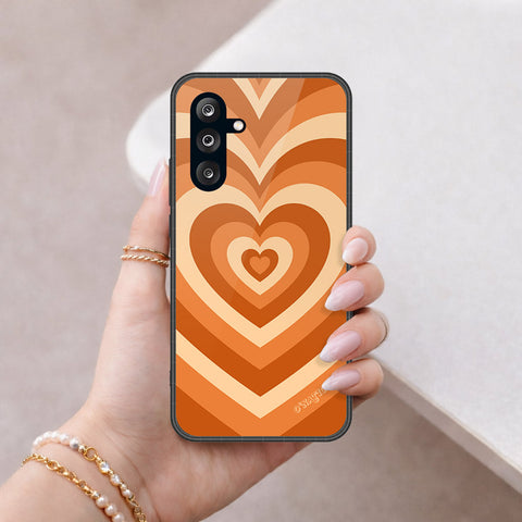 Samsung Galaxy A56 Cover - O'Nation Heartbeat Series - HQ Ultra Shine Premium Infinity Glass Soft Silicon Borders Case