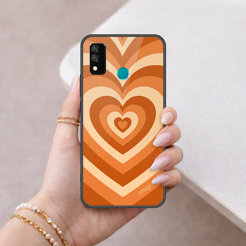 Huawei Y8s Cover - O'Nation Heartbeat Series - HQ Ultra Shine Premium Infinity Glass Soft Silicon Borders Case
