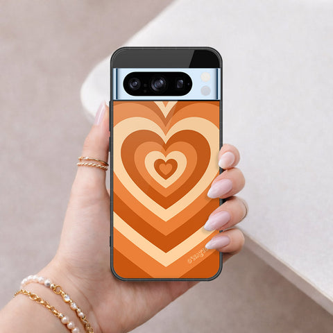 Google Pixel 8 Pro Cover - O'Nation Heartbeat Series - HQ Ultra Shine Premium Infinity Glass Soft Silicon Borders Case