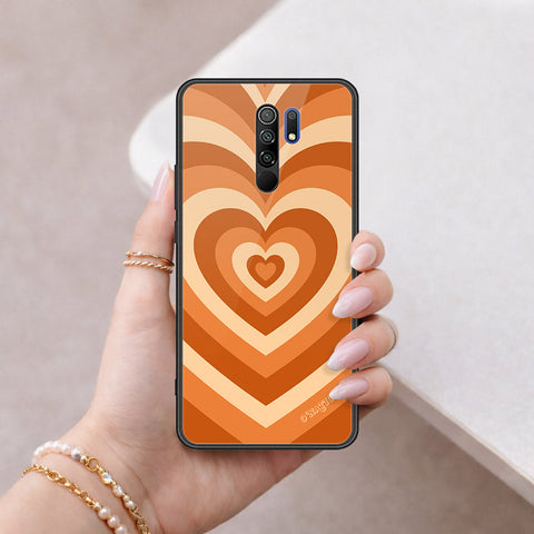 Xiaomi Redmi 9 Cover - O'Nation Heartbeat Series - HQ Ultra Shine Premium Infinity Glass Soft Silicon Borders Case