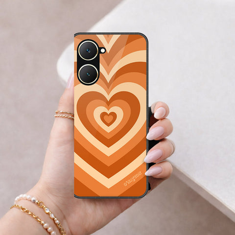Vivo Y18 Cover - O'Nation Heartbeat Series - HQ Ultra Shine Premium Infinity Glass Soft Silicon Borders Case