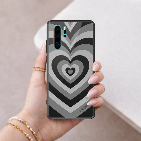 Huawei P30 Pro Cover - O'Nation Heartbeat Series - HQ Ultra Shine Premium Infinity Glass Soft Silicon Borders Case