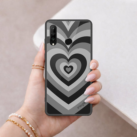 Huawei P30 lite Cover - O'Nation Heartbeat Series - HQ Ultra Shine Premium Infinity Glass Soft Silicon Borders Case