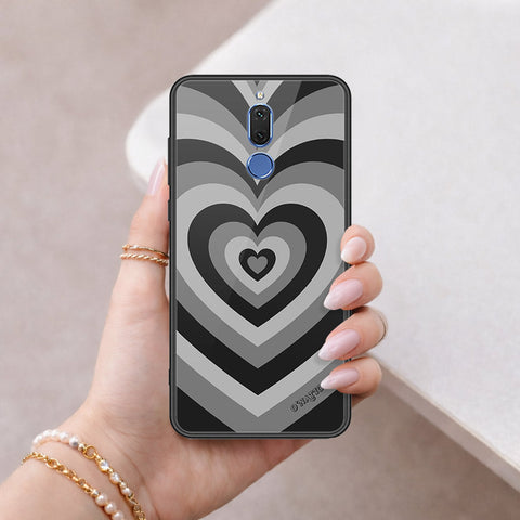 Huawei Mate 10 Lite Cover - O'Nation Heartbeat Series - HQ Ultra Shine Premium Infinity Glass Soft Silicon Borders Case