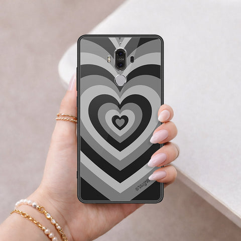 Huawei Mate 9 Cover - O'Nation Heartbeat Series - HQ Ultra Shine Premium Infinity Glass Soft Silicon Borders Case
